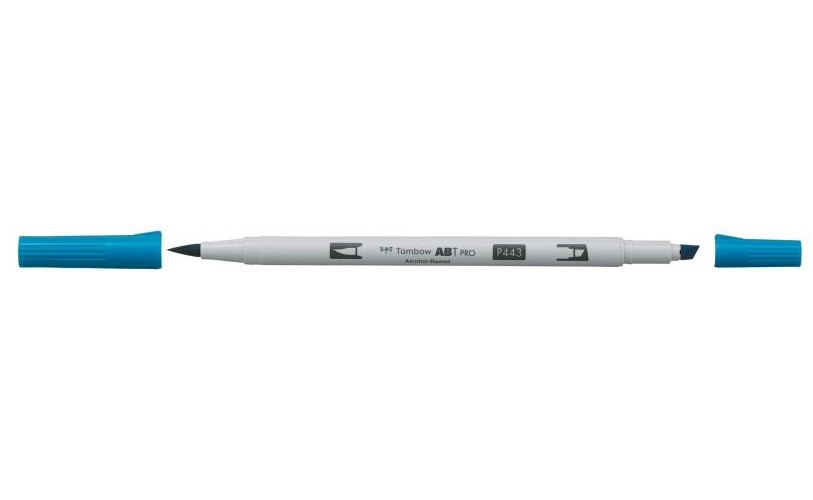 Marker ABT PRO Dual Brush 443 turquoise, Tombow ABTP-443, 6stk