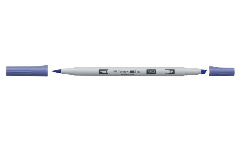 Marker ABT PRO Dual Brush 603 periwinkle, Tombow ABTP-603, 6stk