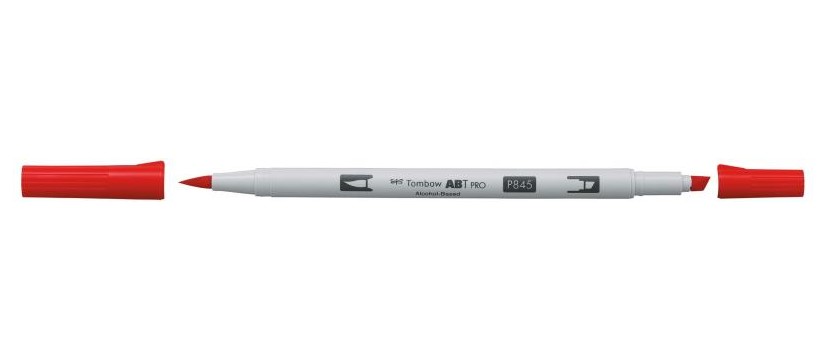 Marker ABT PRO Dual Brush 845 carmine, Tombow ABTP-845, 6stk