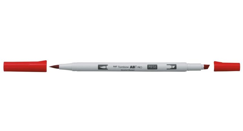 Marker ABT PRO Dual Brush 856 chinese red, Tombow ABTP-856, 6stk