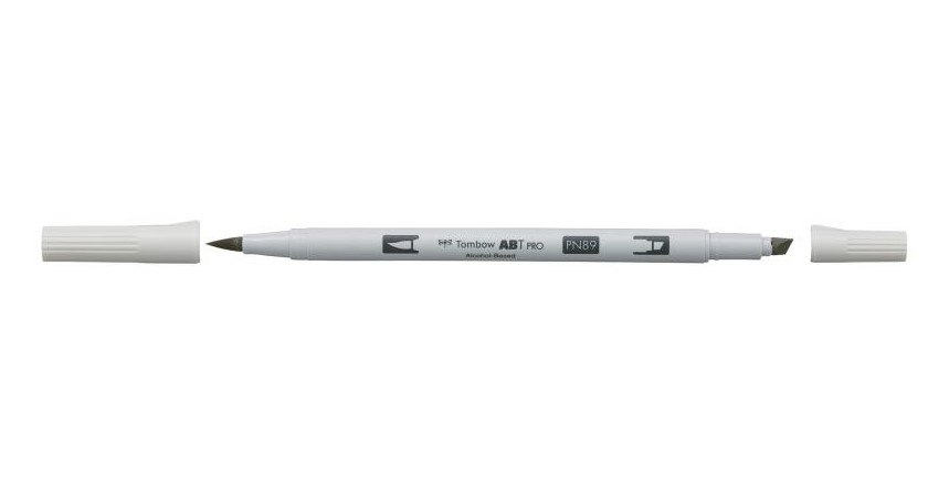 Marker ABT PRO Dual Brush N89 warm grey 1, Tombow ABTP-N89, 6stk