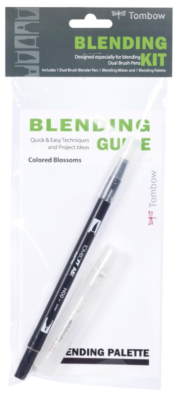 Marker ABT Dual Brush Blending kit vandfarve 4 i 1, Tombow BLENDING-KIT