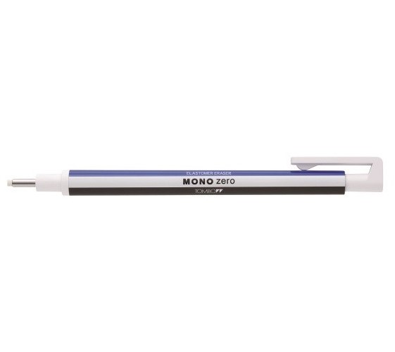 Viskelder pen MONO zero 2,3mm hvid, Tombow EH-KUR, 5stk