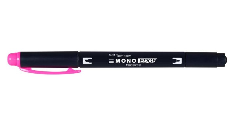 Overstregningspen MONO edge pink, Tombow WA-TC90, 4stk