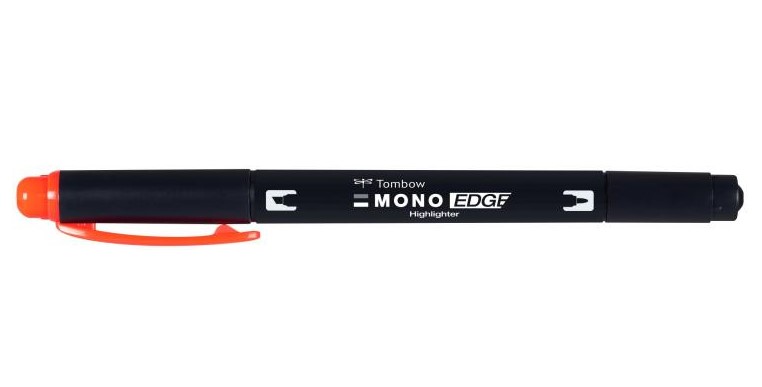 Overstregningspen MONO edge orange, Tombow WA-TC94, 4stk