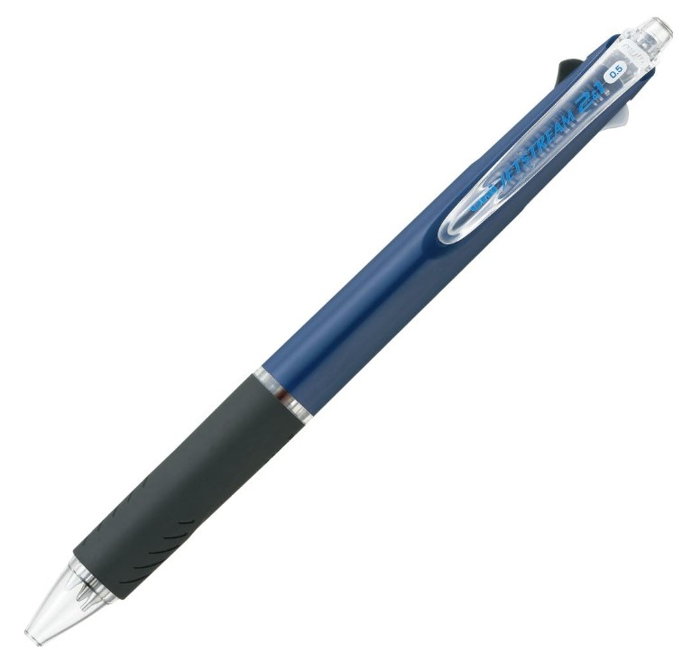 Uni-ball Jetstream kombi 0,5mm blyant og rd/bl kuglepen (Udsalg)