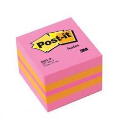 Post-it Notes 51x51 mini kubusblok pink, 3M 7000033866, 5stk