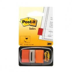 Post-it Indexfaner 25,4x43,2 orange, 3M 7000144932, 6stk