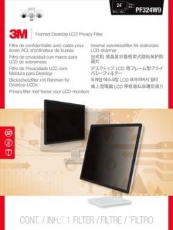 Privacy filter framed lightweight 23'' to 25'' (16:9), 3M 7100052483