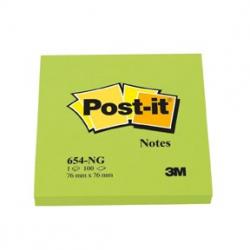 Post-it Notes 76x76 neon grn, 3M 7100177477, 6stk