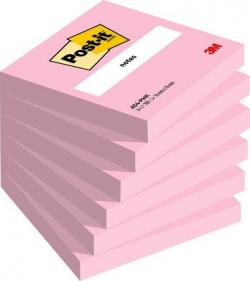 Post-it Notes 76x76 pink, 3M 7100259211, 6 pakker