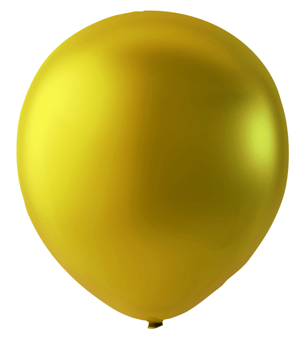 Ballon 10 stk. 23cm. GULD METALLIC varenr. B017, 12pos