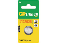 GP39016 knapcelle batteri 3,0V CR2025 (1 stk.)