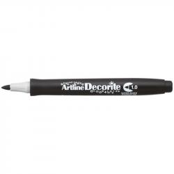 Artline Decorite Bullet 1.0mm black, Artline EDF-1 BLACK, 12stk
