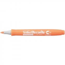 Artline Decorite Bullet 1.0mm pastel orange, Artline EDF-1 PASTEL ORANGE, 12stk