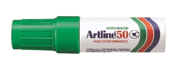 Marker 50 Permanent 6.0 grn, Artline EK-50 green, 12stk