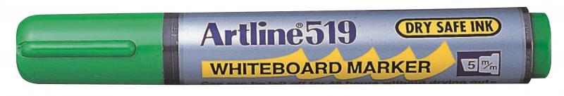 whiteboard Marker 519 grn, Artline EK-519 green, 12stk