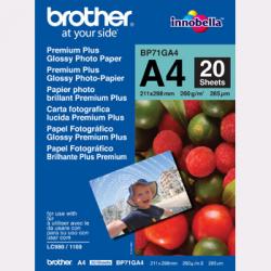 A4 Brother BP71GA4 Glossy Inkjet papir 260g (20ark)