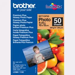 Brother 10x15 Glossy Inkjet Fotopapir BP71GP50 260g (50ark)