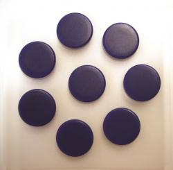 Magneter 20mm blå 8stk, Büngers 20 Blå
