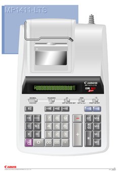 MP1411-LTS desktop printing regnemaskine, Canon 2497B001