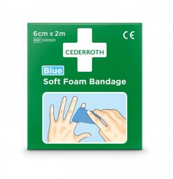 Soft Foam Bandage Bl 6cmx2m, Cederroth 51011011