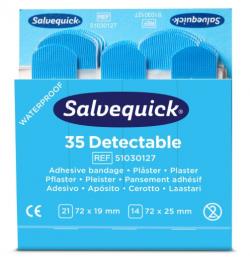 Salvequick Plaster bl refill, Cederroth 51030127, 6stk