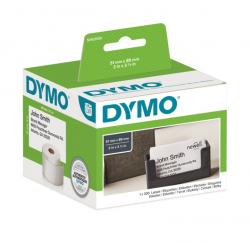 DYMO S0929100 Aftalekort/navneskilt 51x89mm (ikke-klæbende) 300stk.