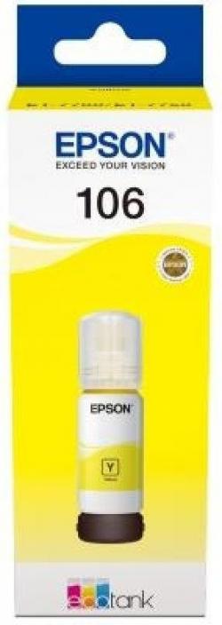 Blk106 EcoTank gul flaske C13T00R440, original Epson