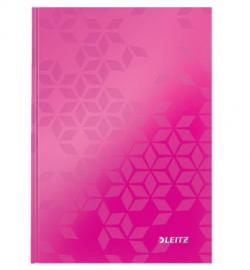 Notesblok Leitz WOW A5 lin.90g/80ark pink, 6 stk. Leitz 46271023
