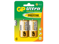 GP Ultra Alkaline 14ANESW-2NL2 batteri LR14/C (2 stk.)