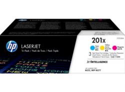 Color LaserJet 201X toner 3-pack, HP CF253XM