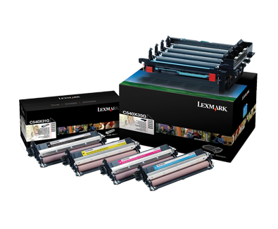 Imaging kit (tromle) sort og farve C540X74G, original Lexmark