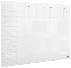 Mini whiteboard planner skrivebord / væg, transp. A3, Nobo 1915615