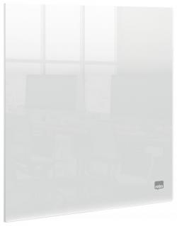 Mini whiteboard skrivebord / væg transp. 300x300mm, Nobo 1915616