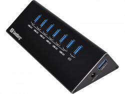 USB 3.0 Hub 7 ports, Sandberg 133-82