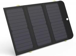 Solar Charger 21W 2xUSB+USB-C, Sandberg 420-55 (Udsalg få stk)