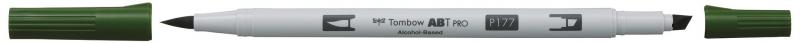 Marker ABT PRO Dual Brush 177 dark jade, Tombow ABTP-177, 6stk