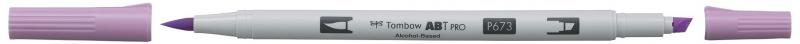 Marker ABT PRO Dual Brush 673 orchid, Tombow ABTP-673, 6stk