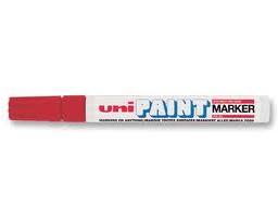 Uni PX-20-40 paintmarker medium 2,2-2,8mm, Rd (12stk), 40151140