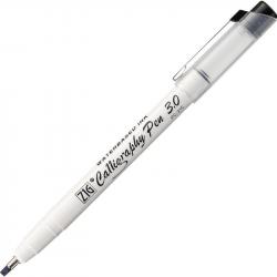 Kalligrafi Pen 3.0 sort, ZIG PC-310/010, 12stk