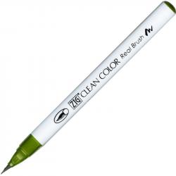 Clean Color Pensel Pen 043 fl. Oliven Grn, ZIG RB-6000AT-043, 6stk