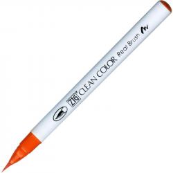 Clean Color Pensel Pen 070 fl. Orange, ZIG RB-6000AT-070, 6stk