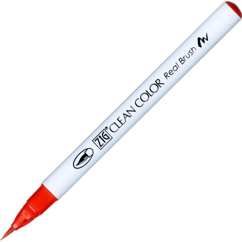 Clean Color Pensel Pen 020 fl. Rd, ZIG RB-6000AT-020, 6stk