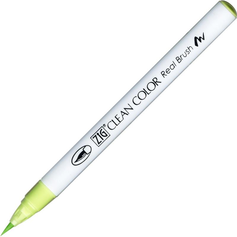 Clean Color Pensel Pen 045 fl. Bleg Grn, ZIG RB-6000AT-045, 6stk