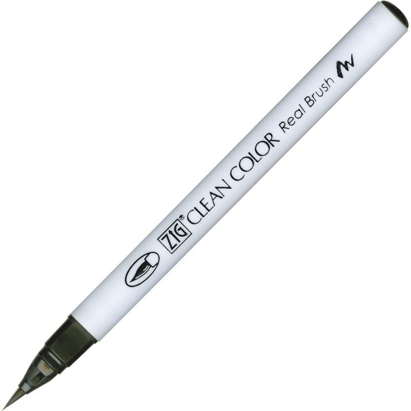 Clean Color Pensel Pen 095 fl. Mrk Gr, ZIG RB-6000AT-095, 6stk