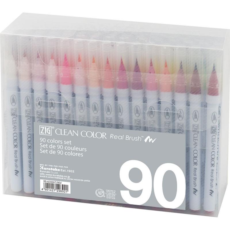Clean Color Pensel Pen St m. 90, ZIG RB-6000AT/90V